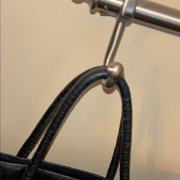 FURLA Black Crocodile-Embossed Tote Bag - Picture 3 of 15